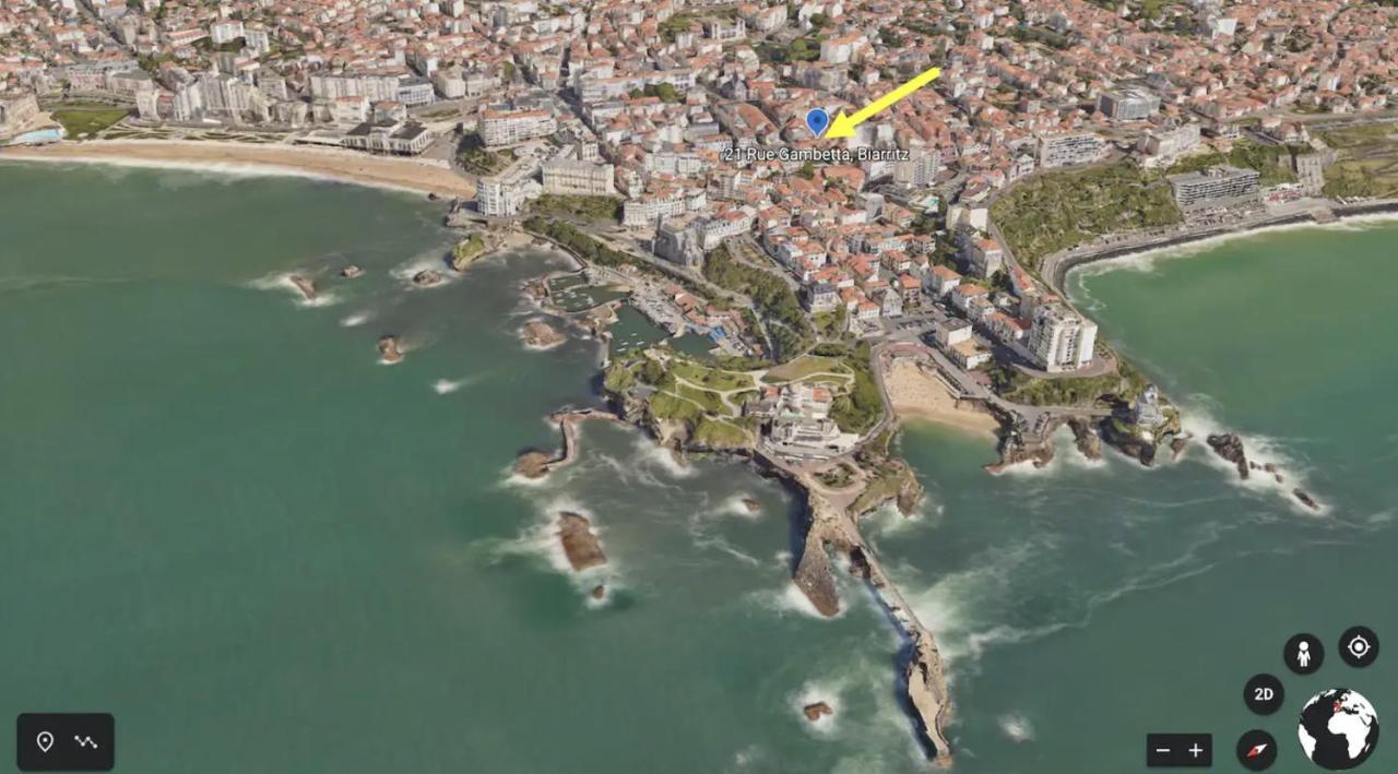 Appartamento Coup de Cœur assuré pour ce T2 rénové Hyper centre Biarritz Esterno foto